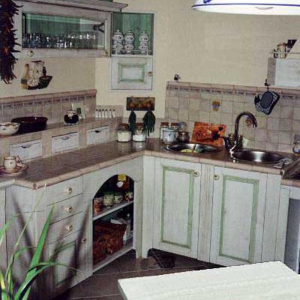 Eko kuhinja Shabby chic country